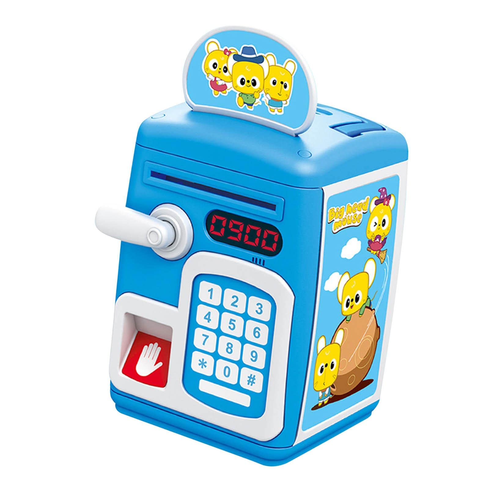 MERISHOPP ATM Piggy Bank with Music and Light Saving Box for Boys